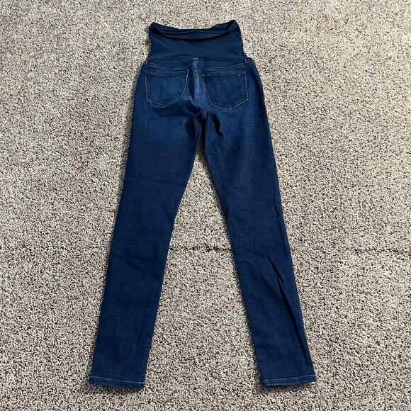 Joe's Jeans Womens 26 Blue The Icon Flawless Maternity Skinny Ankle Stretch - Picture 2 of 6